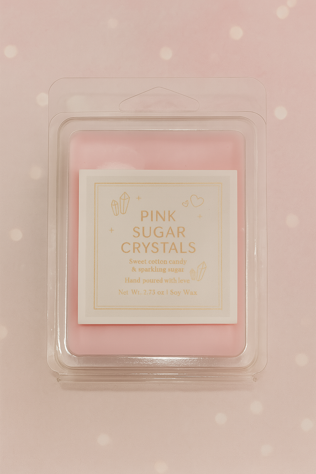 Pink Sugar Crystals Wax Melt